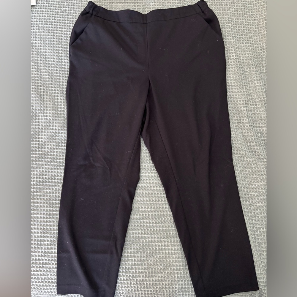 Nine West slightly cropped dress pant, size xl